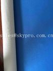 Lado liso colorido do rolo um da tela do neopreno gravado com poliéster de nylon azul do Spandex