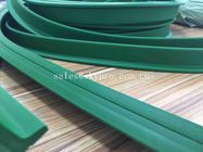 Correia transportadora durável resistente profissional branca/do verde PVC do grampo da saia do PVC para a indústria alimentar