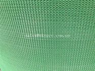 Teste padrão industrial da grama da superfície áspera de correias de borracha do verde da correia transportadora do PVC