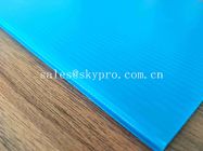Sujeira azul - impermeabilize placas plásticas corrugadas PP duráveis da folha oca do polipropileno
