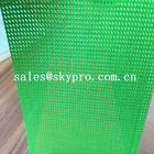 Da tela revestida verde do PVC da tela da folha ilhó plástico Rasgo-resistente tela de malha plástica tecida