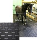 Texturas variáveis pretas do matting estável de borracha do cavalo/vaca na parte superior 3mm densamente Min.