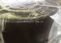 Esponja natural de borracha da folha do skirtboard de borracha preto do asbesto não, largura de 1mm-100mm
