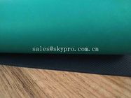 Dilua da tabela verde da bancada de 2mm o material de borracha da borracha natural das esteiras do ESD para a linha de produção