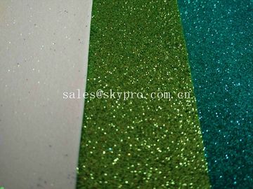Tipo liso brilhante decorativo de brilho da espuma de EVA das cores as mais finas do verde para brinquedos