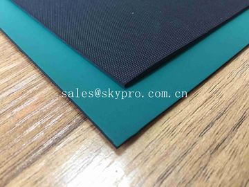 Esteira de borracha da tabela antiestática do ESD para a folha de borracha do Worktable/tabela do verde para a linha de produção