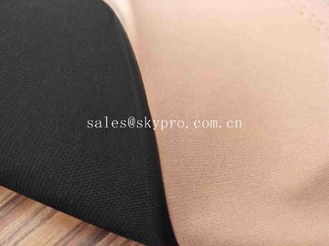 Textura resistente ao calor macia revestida das telas 3mm do neopreno do CR da espuma fechado da pilha