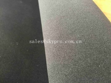 rolo da tela do neopreno de 2mm 100% SBR laminado com o poliéster de nylon do jérsei brilhante