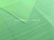 Folha macia anti-bacteriana respirável impermeável do verde TPU da correia transportadora do PVC
