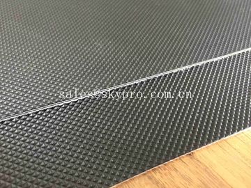 transporte claro Textured carvão do PVC de 1.6mm que cerca a capacidade de carga forte