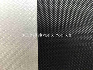 transporte claro Textured carvão do PVC de 1.6mm que cerca a capacidade de carga forte