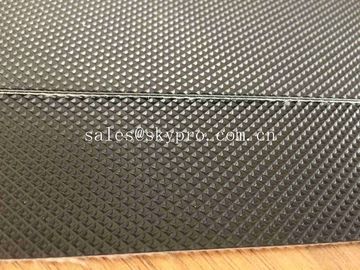 transporte claro Textured carvão do PVC de 1.6mm que cerca a capacidade de carga forte