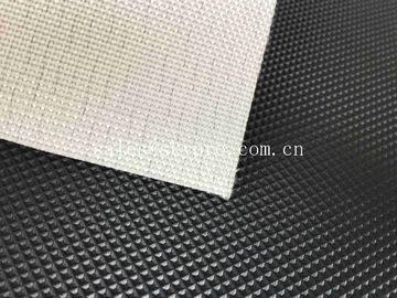 transporte claro Textured carvão do PVC de 1.6mm que cerca a capacidade de carga forte