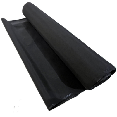 Tecido de nylon revestido com Hipalon preto 500D CSM Mat Hipalon Tarp para mochila 1,0 mm de espessura