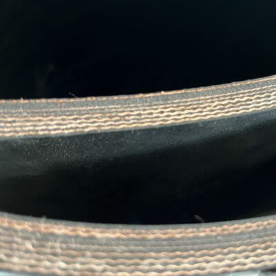 Chapa de borracha reforçada com fibra à prova d'água e elástica de alta resistência com inserção de tecido sanduíche