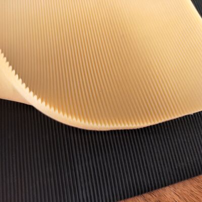 Venda a quente Folha de neoprene de creme com sola de borracha para reparação de calçados ou fabricação de calçados personalizados