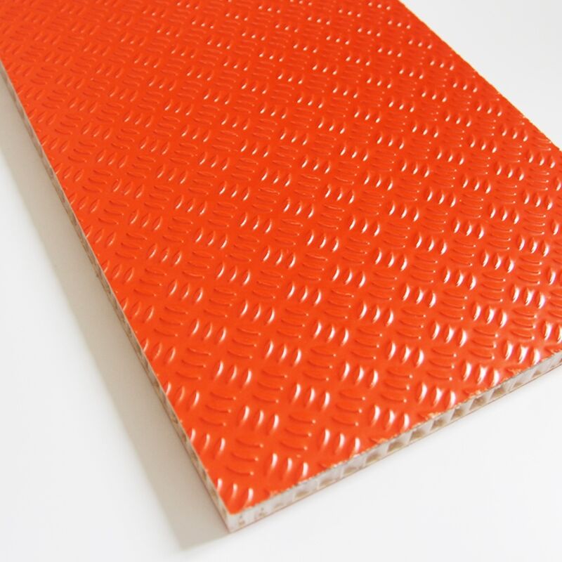 Painel de sanduíches de honeycomb resistente à corrosão, resistente ao fogo e leve, painel Holycore para uso ao ar livre