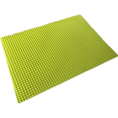 Tapete de rolo de vinil antiderrapante de PVC piramidal de 6 mm para armazém/fábrica/ginásio | Design impresso personalizado